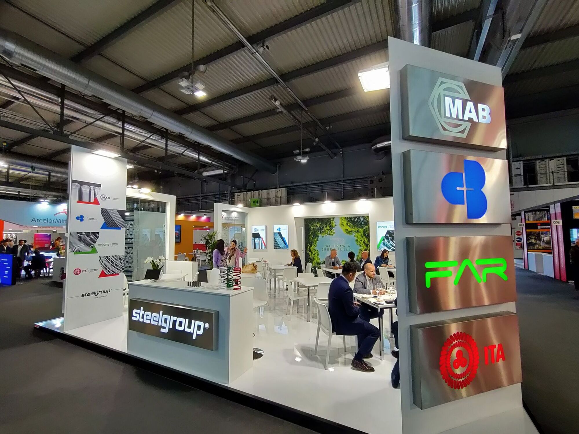 Lo stand Steelgroup a Made in Steel 2023